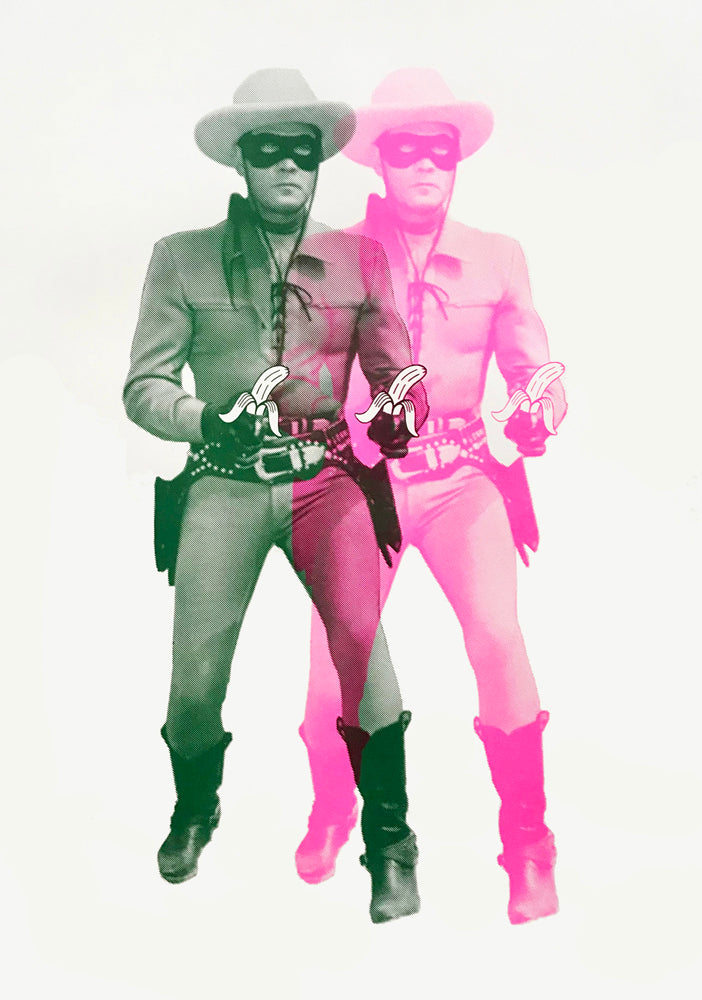 Lone Ranger (Green and Pink)