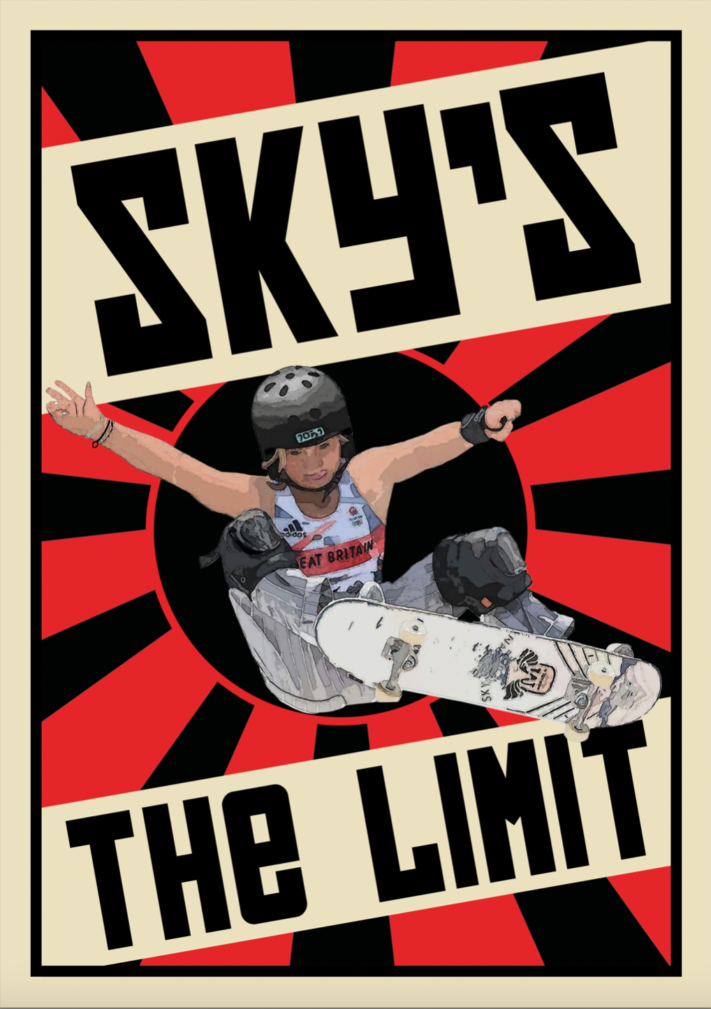 Sky's the Limit (Red & Black)