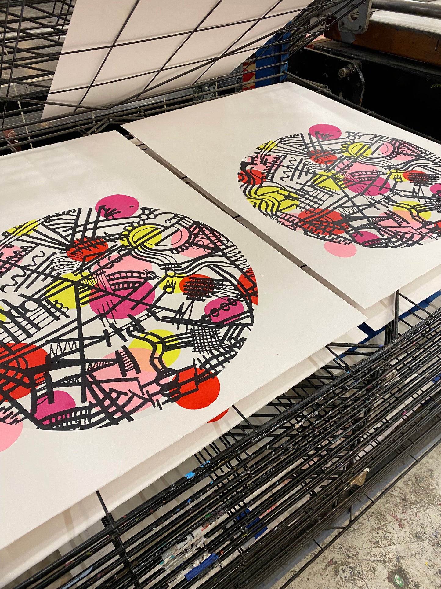 Colour Makes Me Feel Happy LAST ONE LEFT, Artist Proof