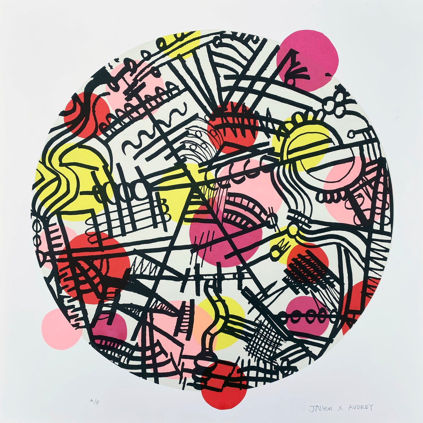Colour Makes Me Feel Happy LAST ONE LEFT, Artist Proof