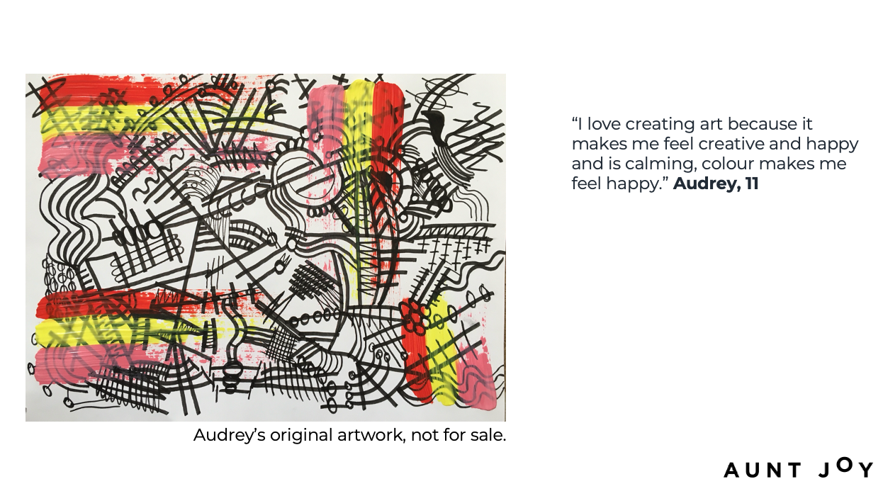 Colour Makes Me Feel Happy LAST ONE LEFT, Artist Proof