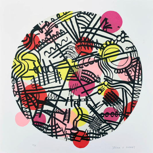 Colour Makes Me Feel Happy LAST ONE LEFT, Artist Proof